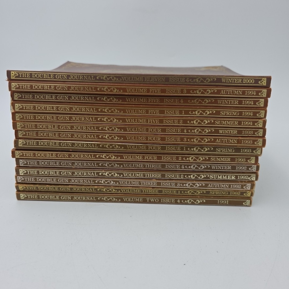 The Double Gun Journal Magazines 1991-2000 Mixed Lot Set Of 14